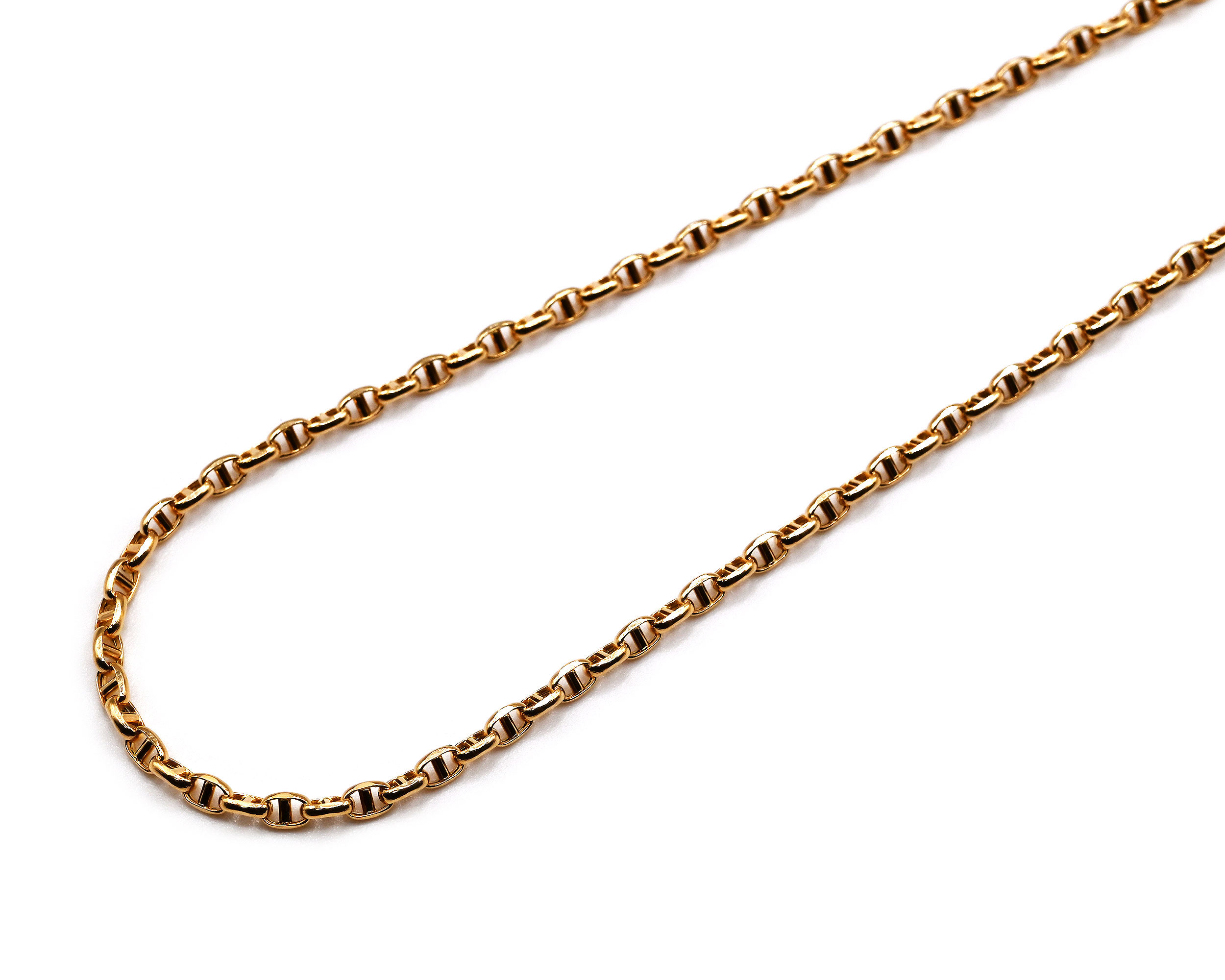 K18-アンカーネックレス幅2.6mm長さ50cm-20-2500