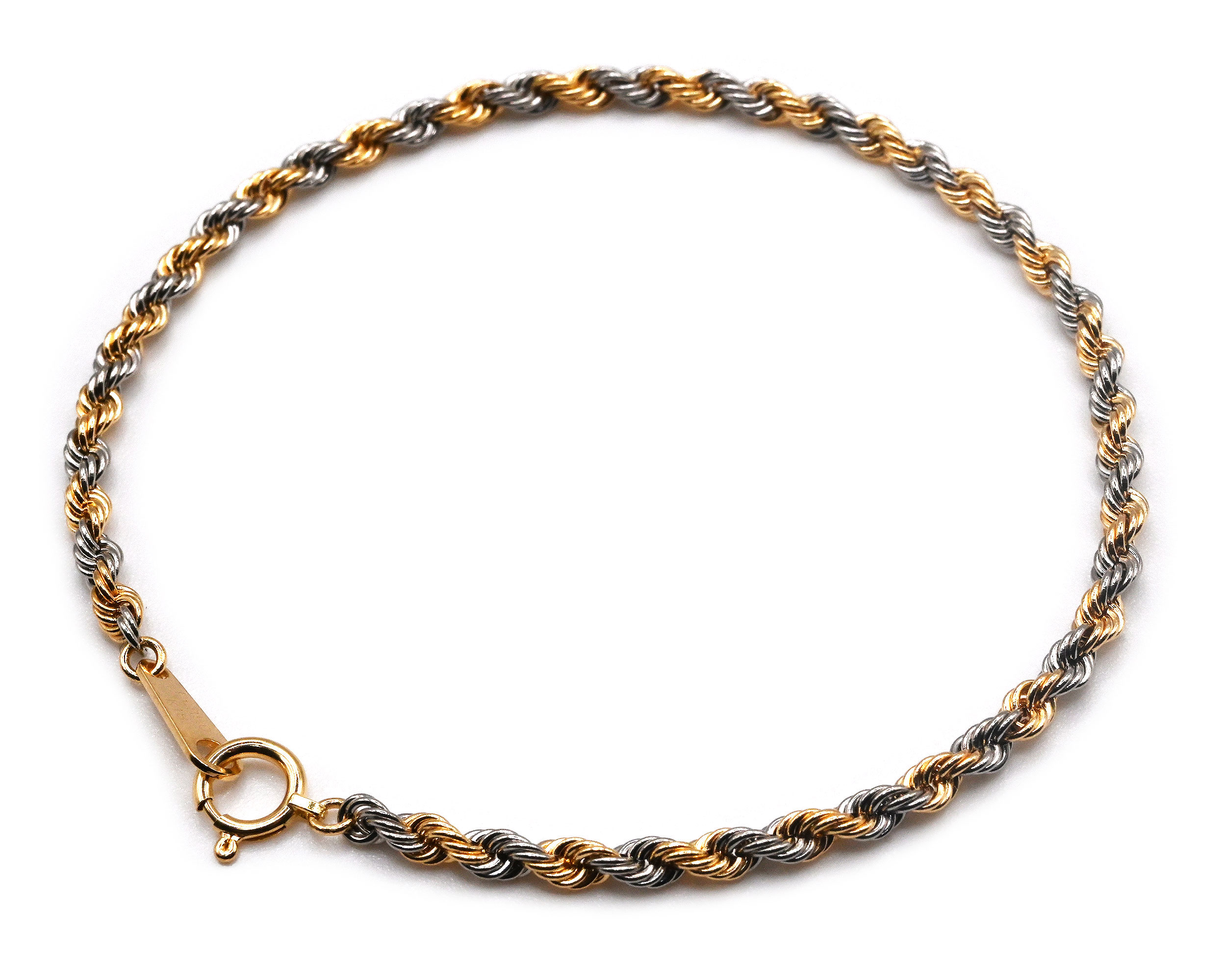 K18Pt850パイプロープ2.7mm30-2500