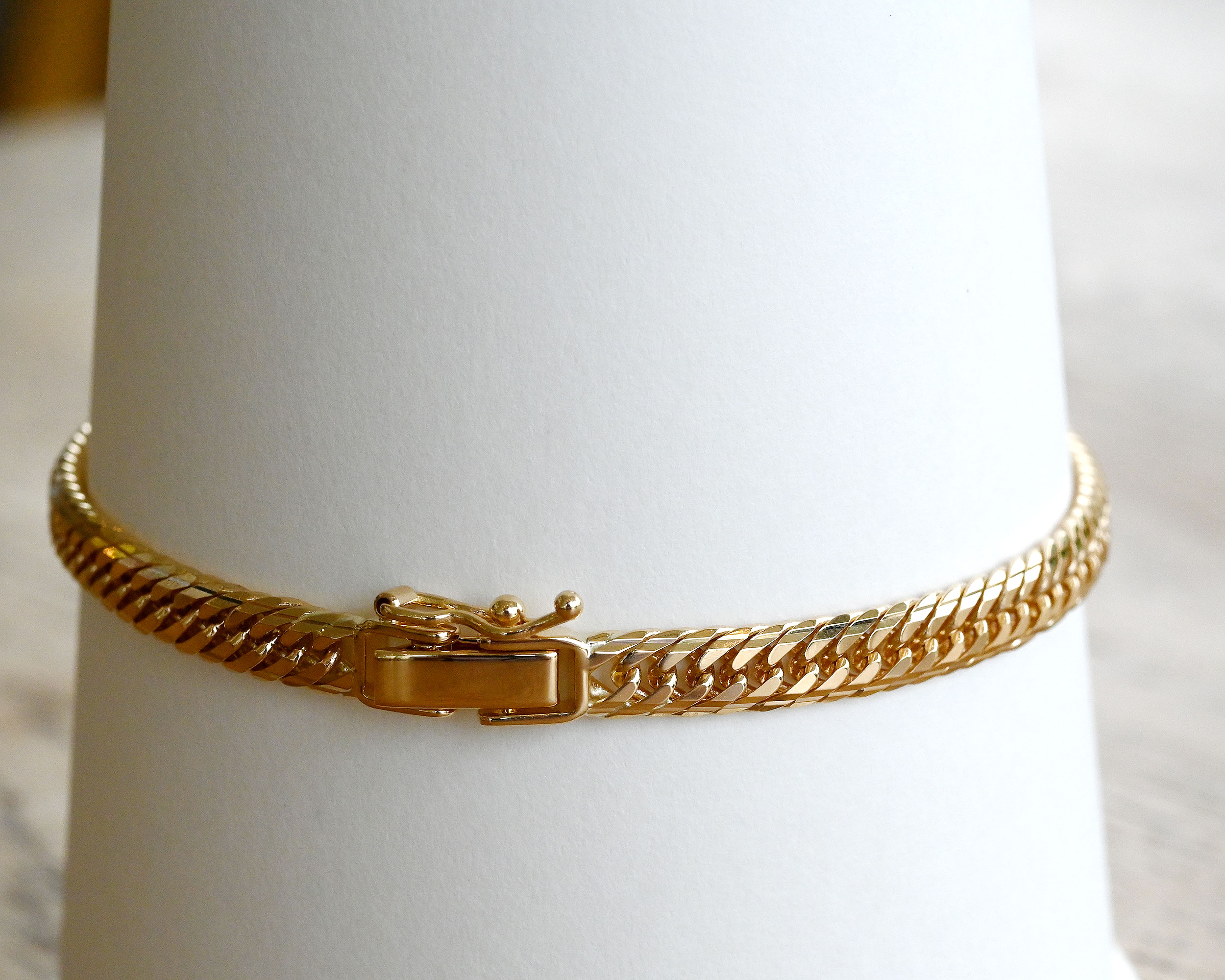 K18喜平ブレスレットMカットトリプル10g18cm - Bullion（ブリオン）