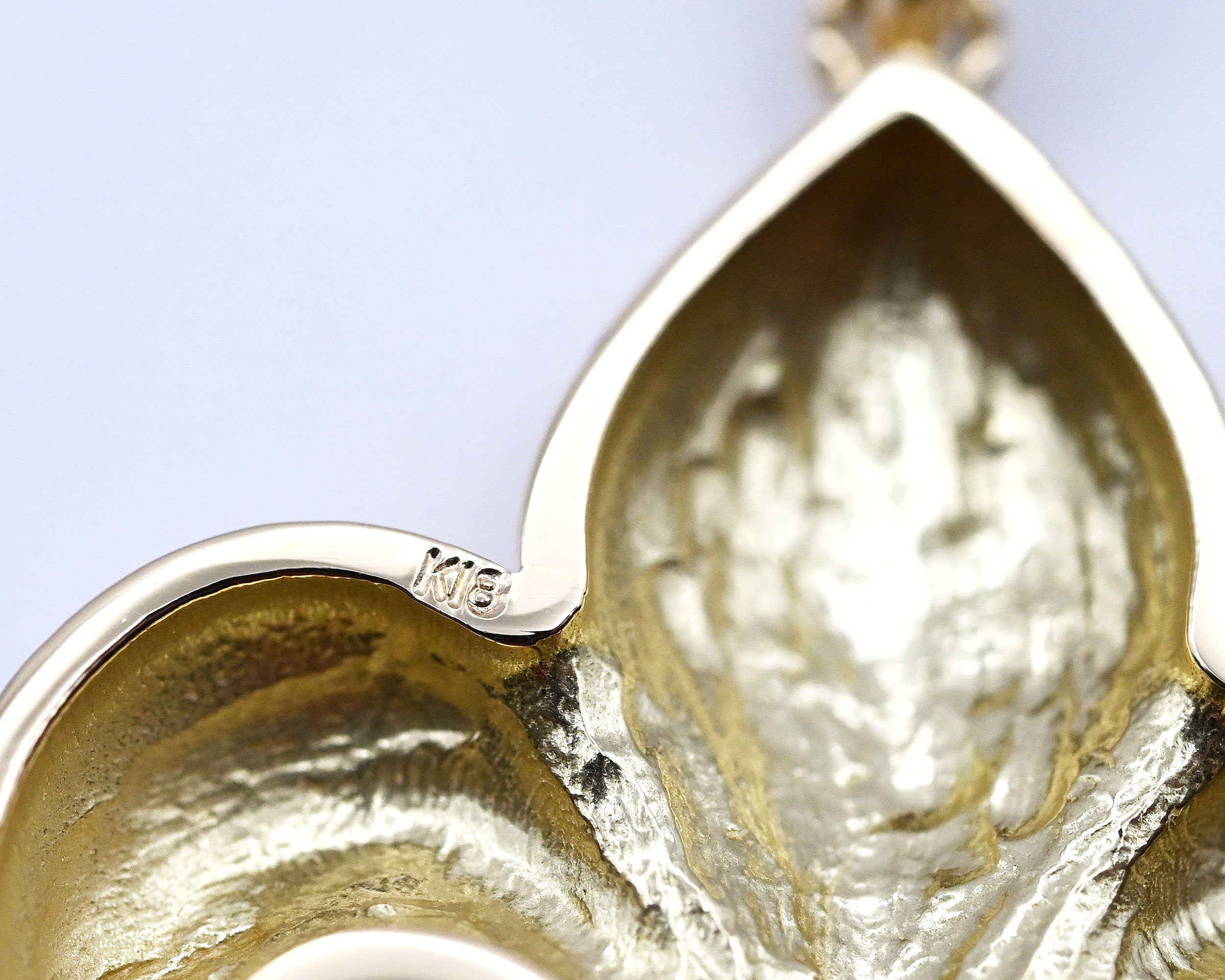 K18リリーペンダント22