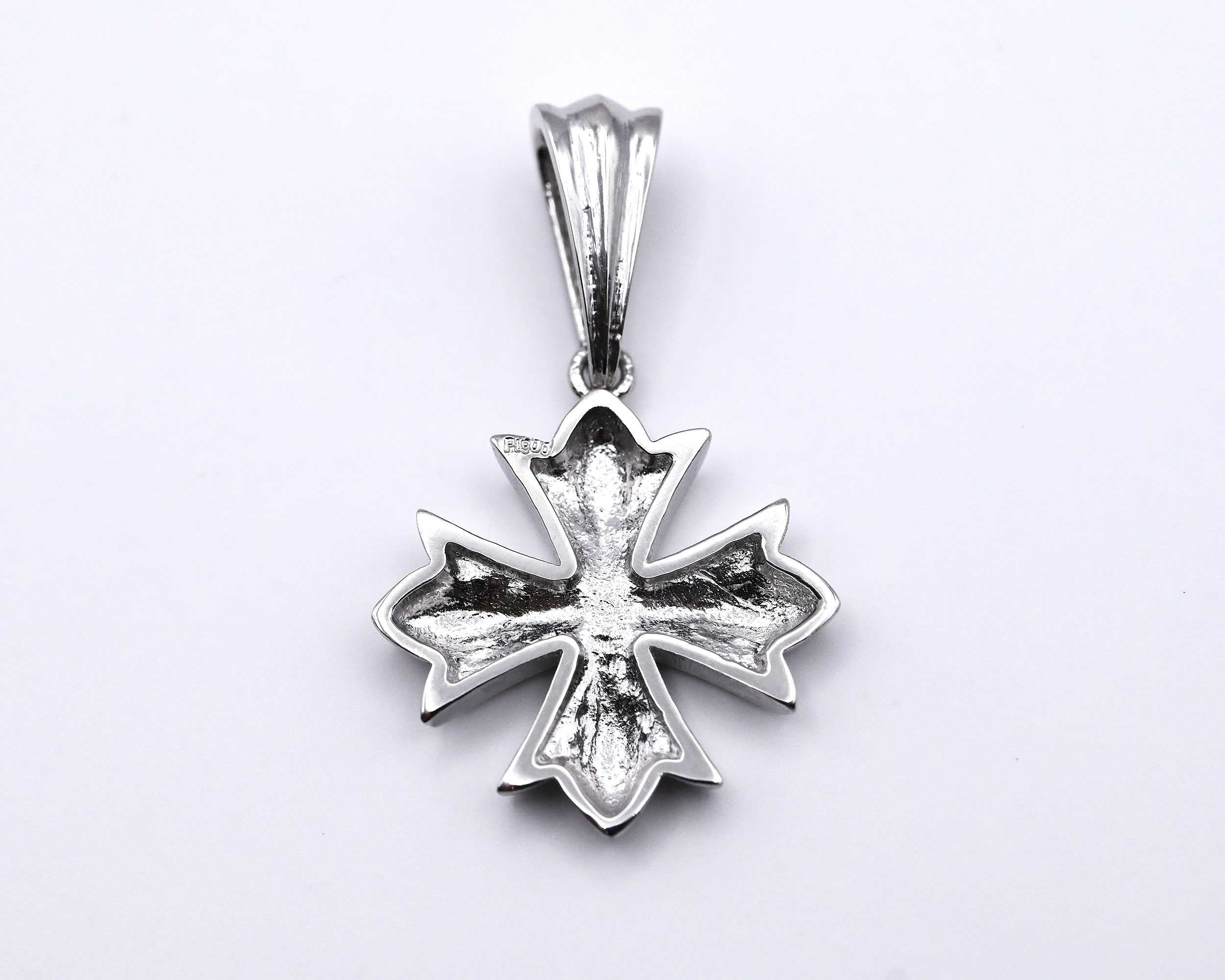 Pt900-ミニクロスペンダント13