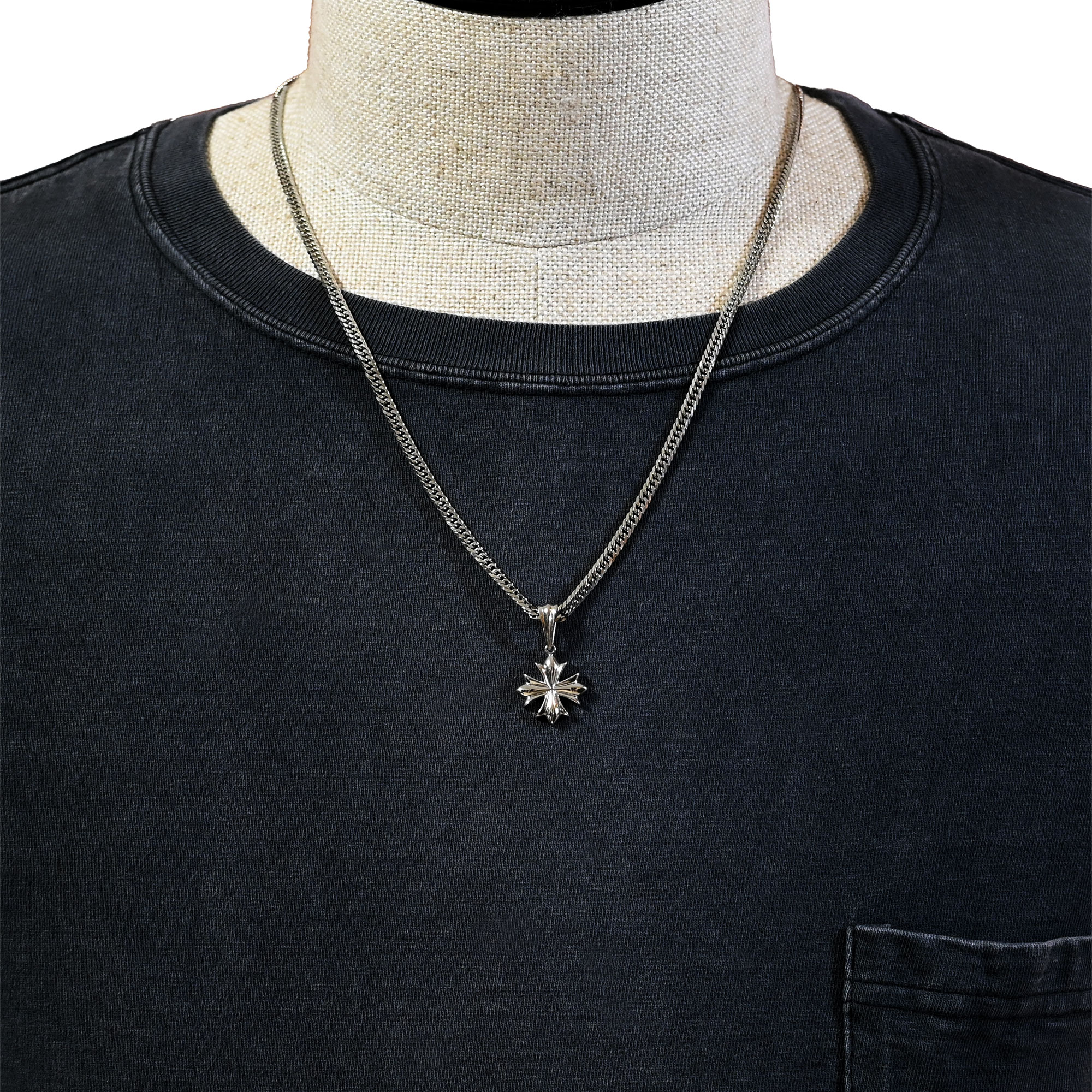 Pt900-ミニクロスペンダント11