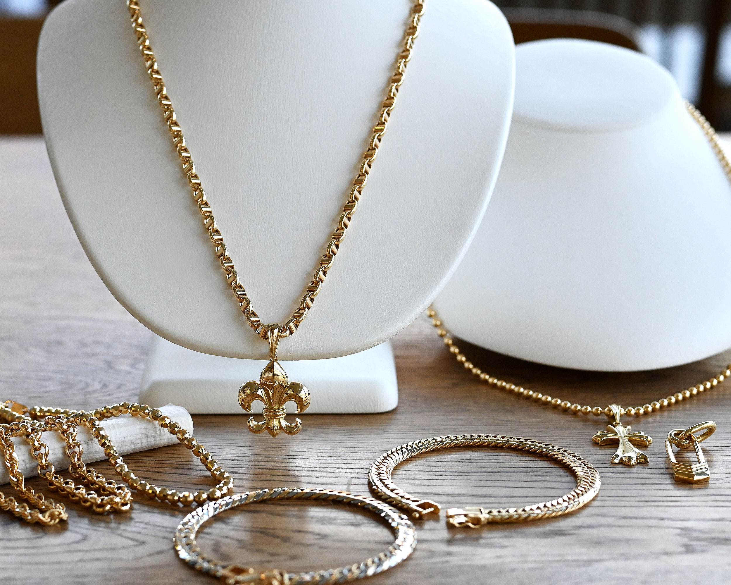 K18リリーペンダント6