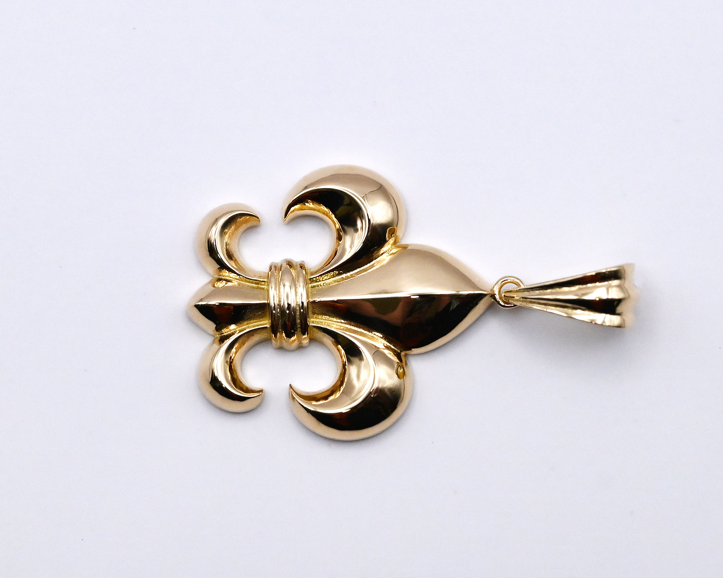 K18リリーペンダント25