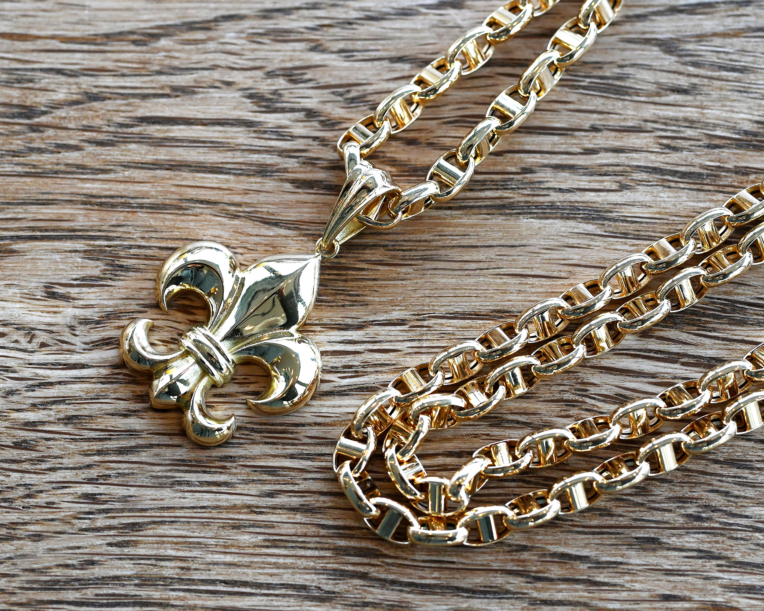 K18リリーペンダント7