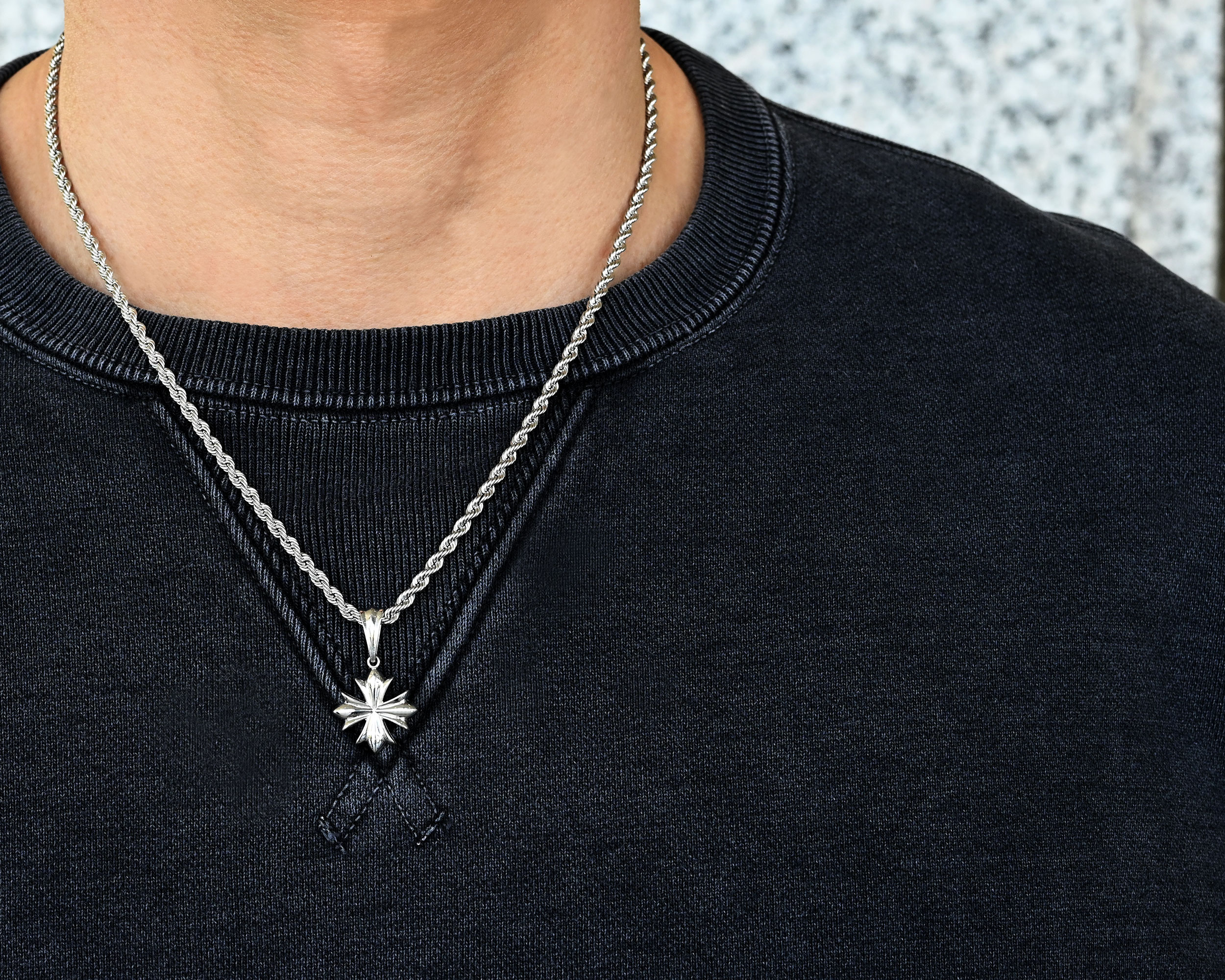 Pt900-ミニクロスペンダント27