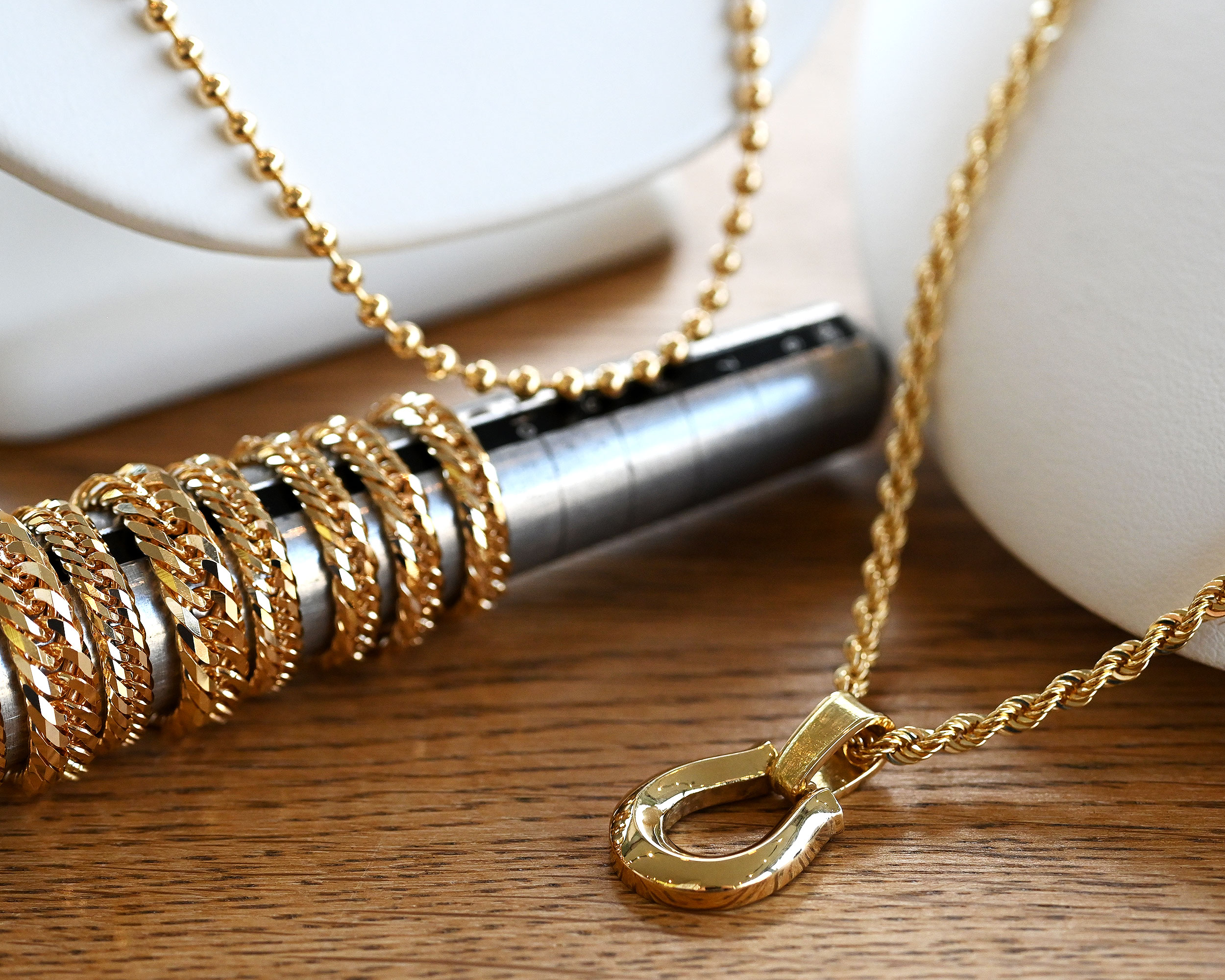 K18ホースシューペンダント41