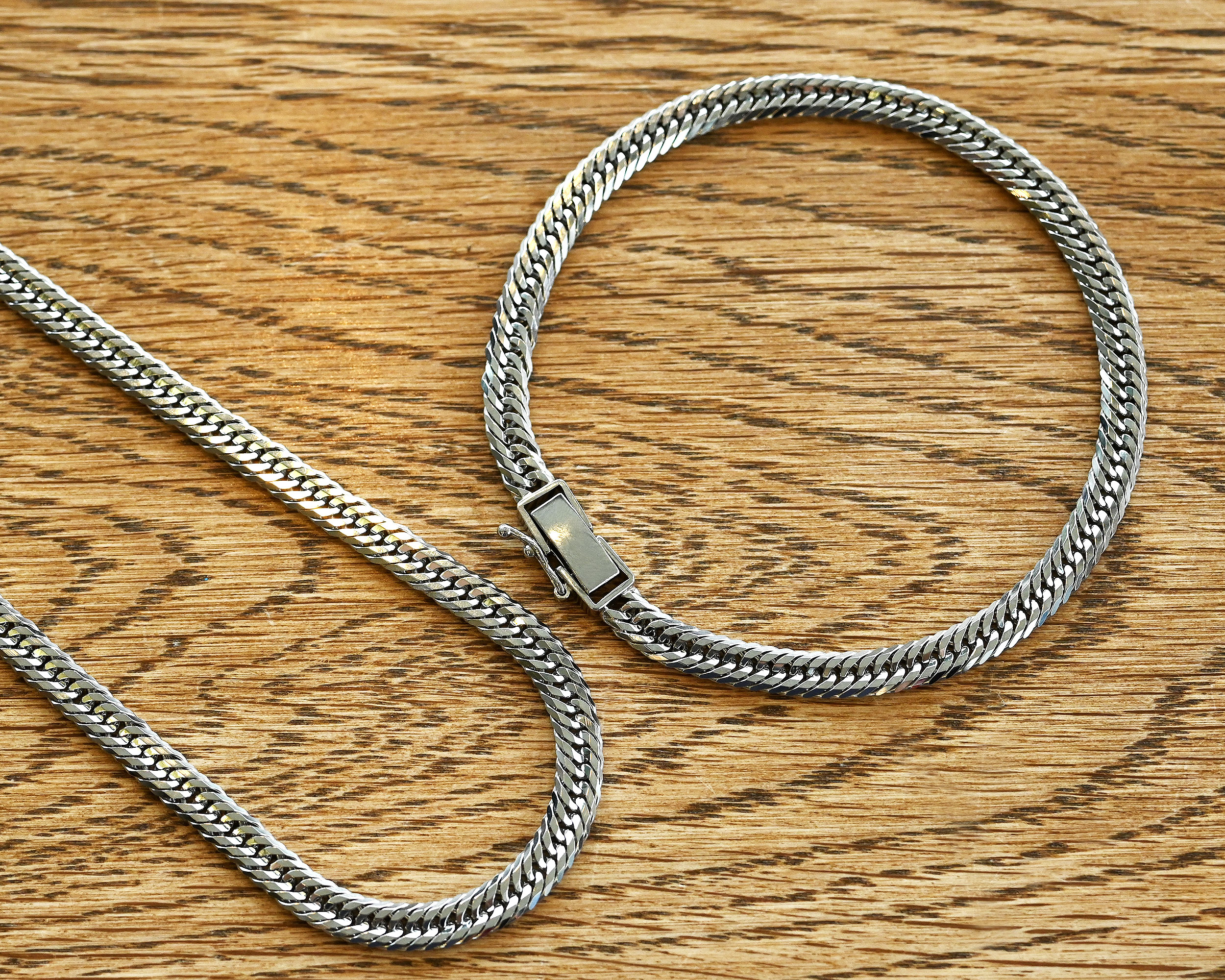 Pt850喜平ブレスレット12面トリプル12g18cm6