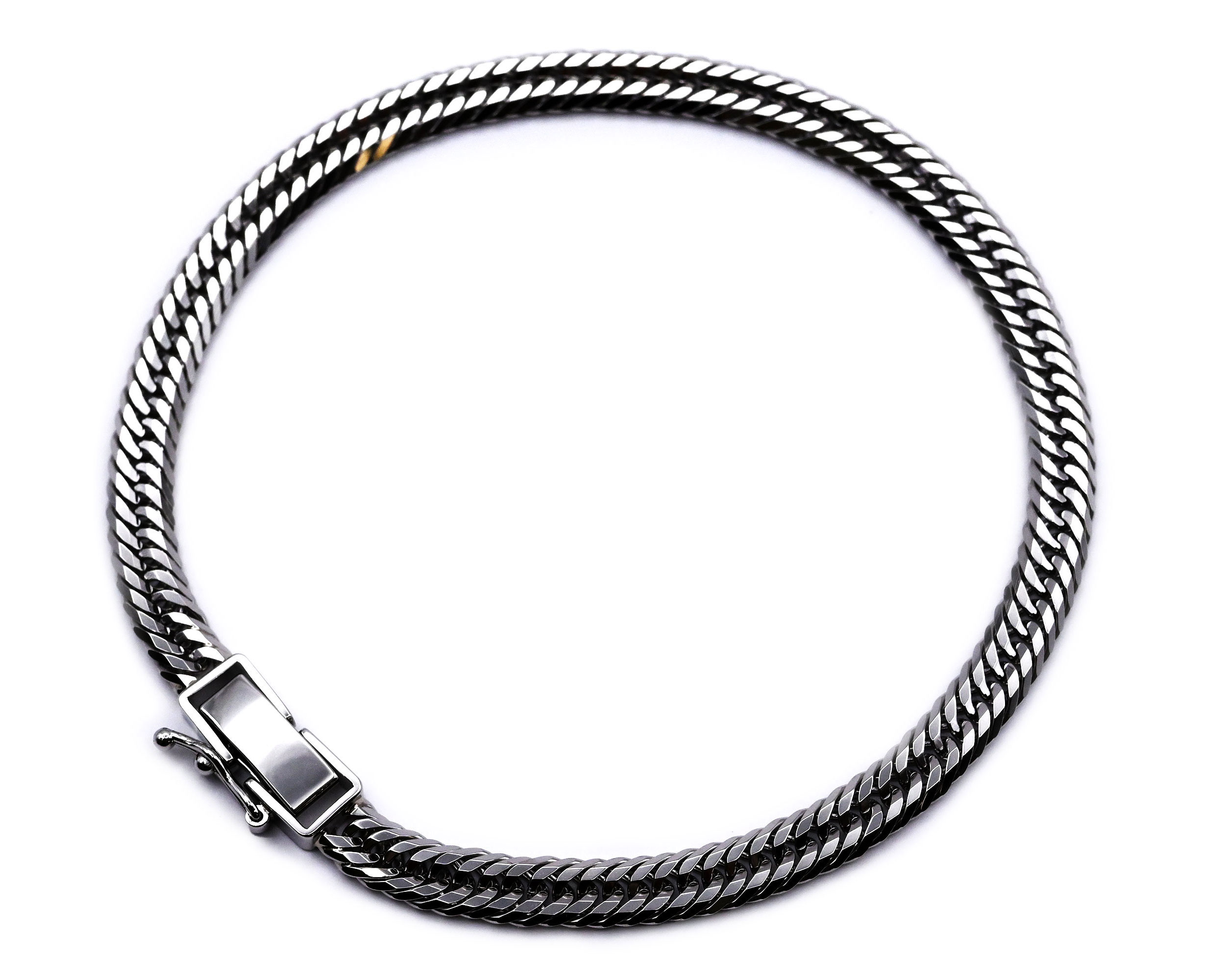 Pt850喜平ブレスレット12面トリプル12g18cm4