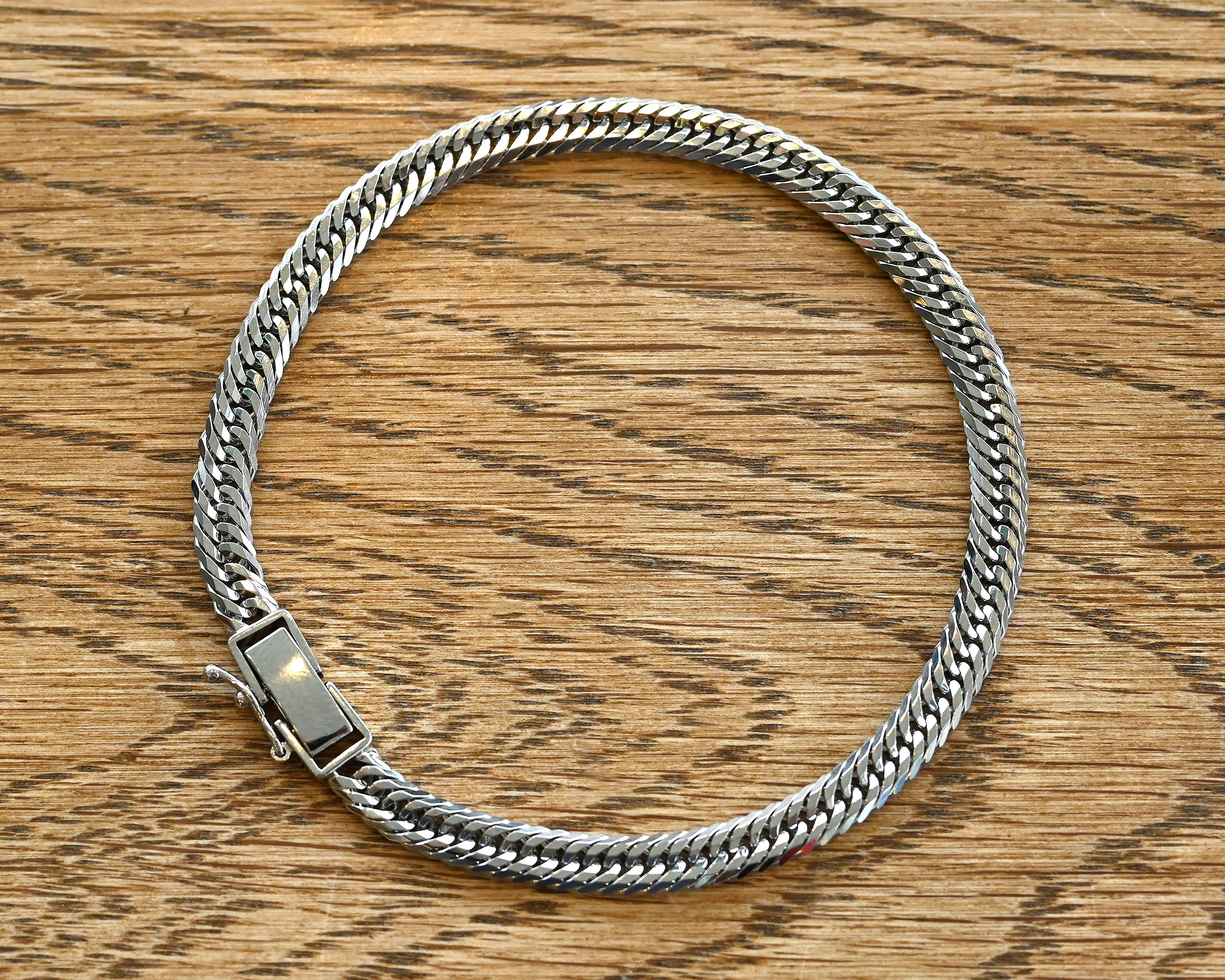 Pt850喜平ブレスレット12面トリプル12g18cm16