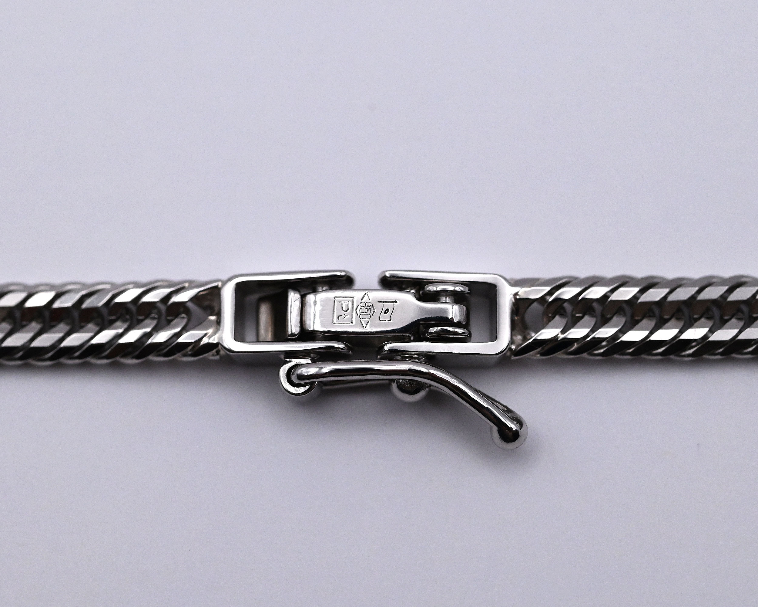 Pt850喜平ネックレス12面トリプル16g50cm31