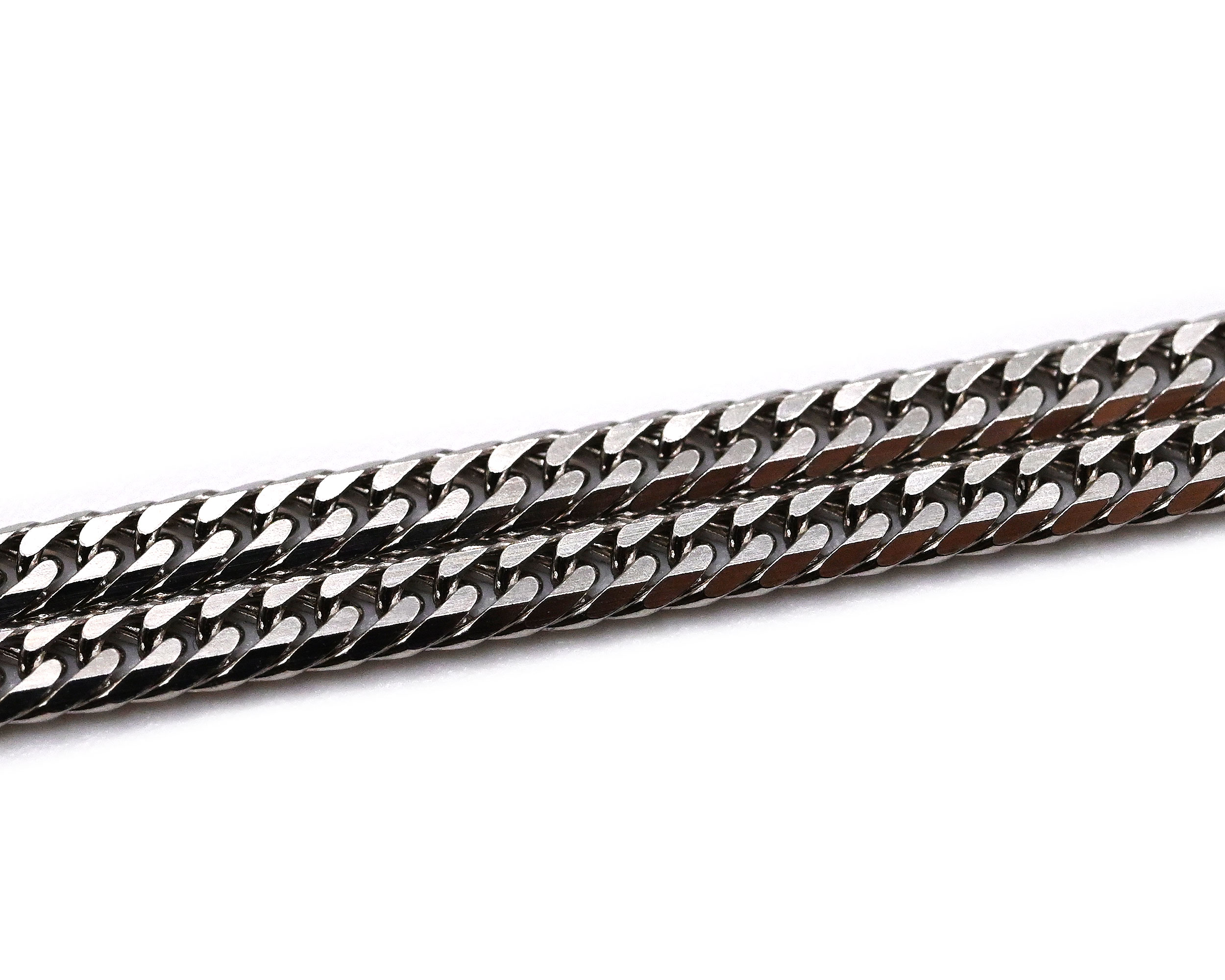 Pt850喜平ネックレス6面ダブル20g60cm27