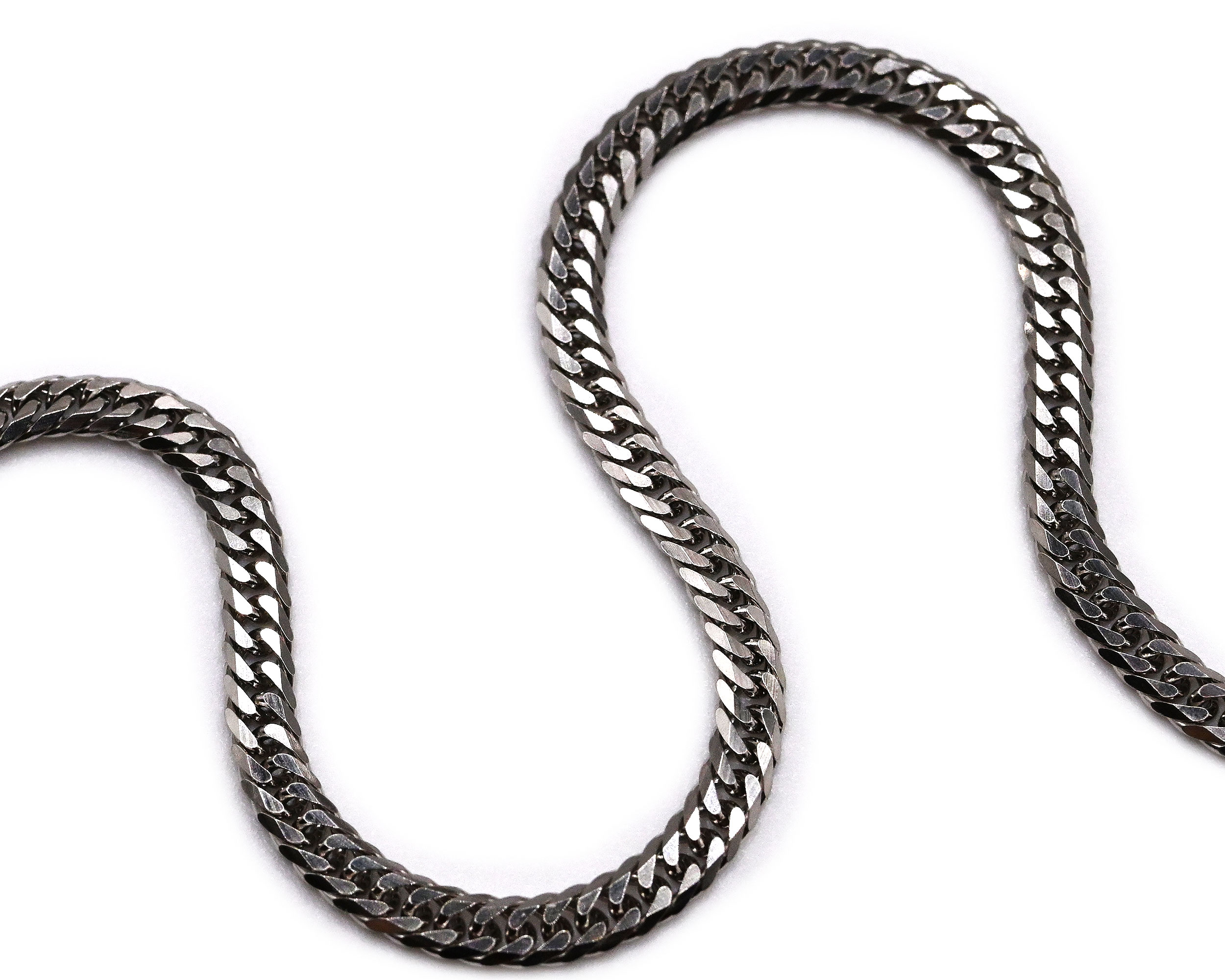 Pt850喜平ネックレス6面ダブル20g60cm28