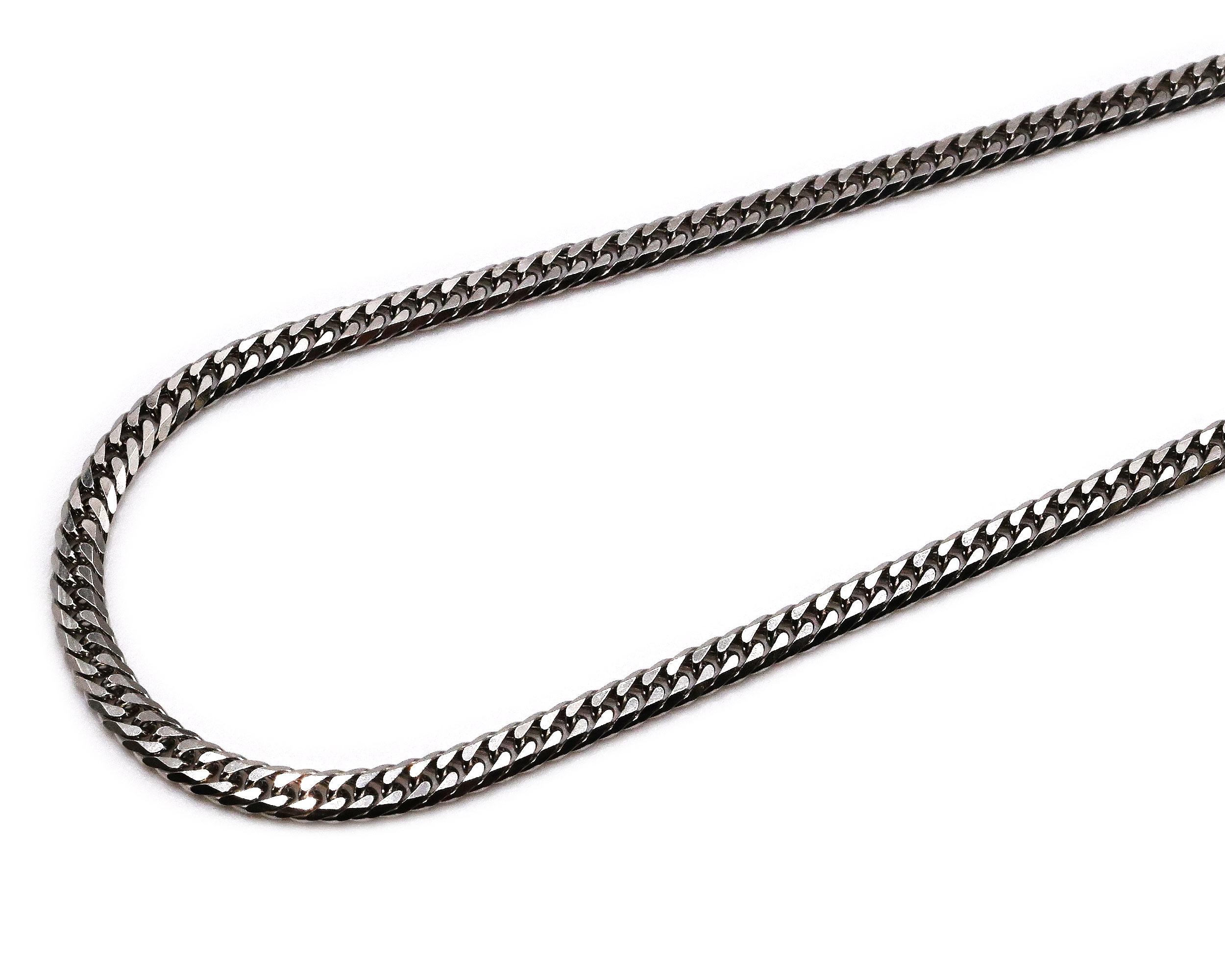 Pt850喜平ネックレス6面ダブル20g60cm22